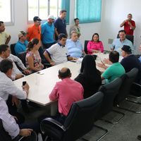 Reunião com vice-governador