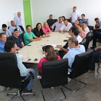 Reunião com vice-governador